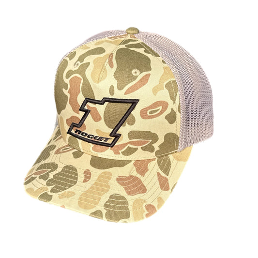 2025 - "BSHEPP X ROCKET1" CAMO / BLACK HAT *PRE-ORDER*