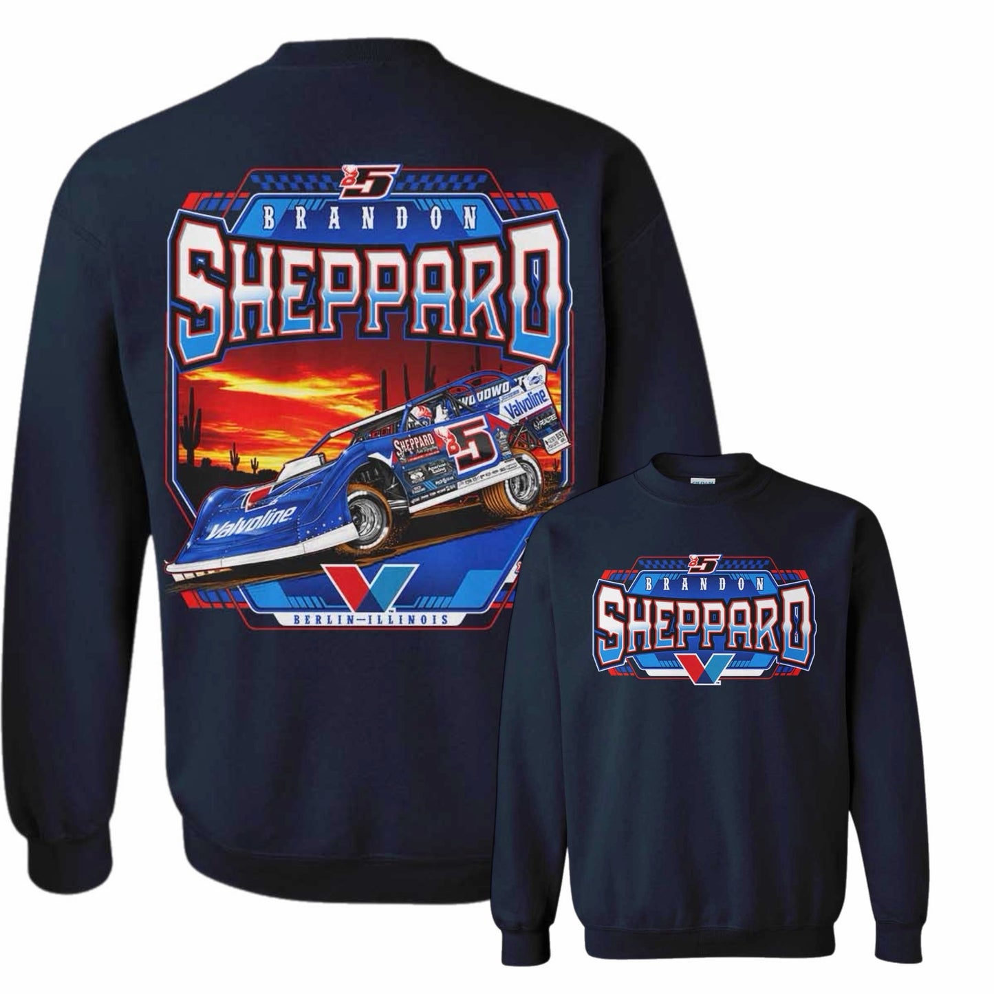 2026- B5 | "WILD WEST SHOOTOUT" CREWNECK (MULTI-COLORS) - STARTS SHIPPING 01/19.