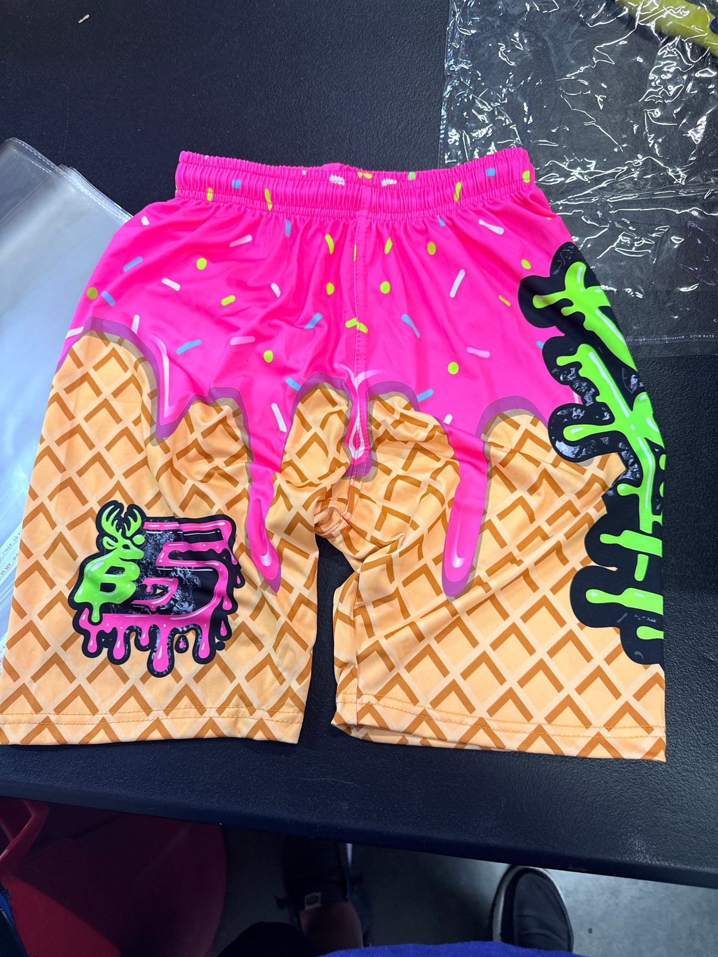 ** PRE-ORDER ** | DOME 2025: *YOUTH SIZE* "DIRT TRACK DRIP" MESH SHORTS (EST SHIP DATE: 12/15)