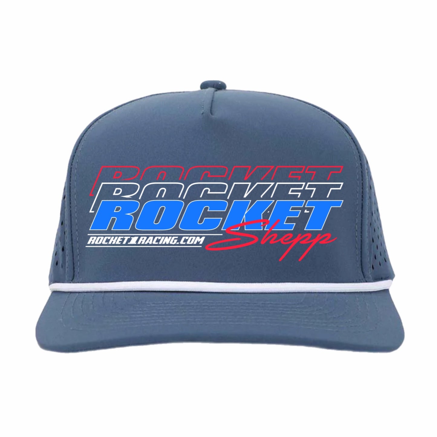 2026 - "ROCKET SHEPP" 1010 WATERPROOF ROPE HAT (COLOR: SLATE BLUE).