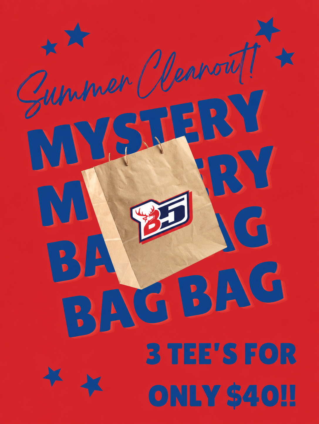 2026 - BSHEPP MYSTERY BAGS (3 TEE'S FOR ONLY $40!!)