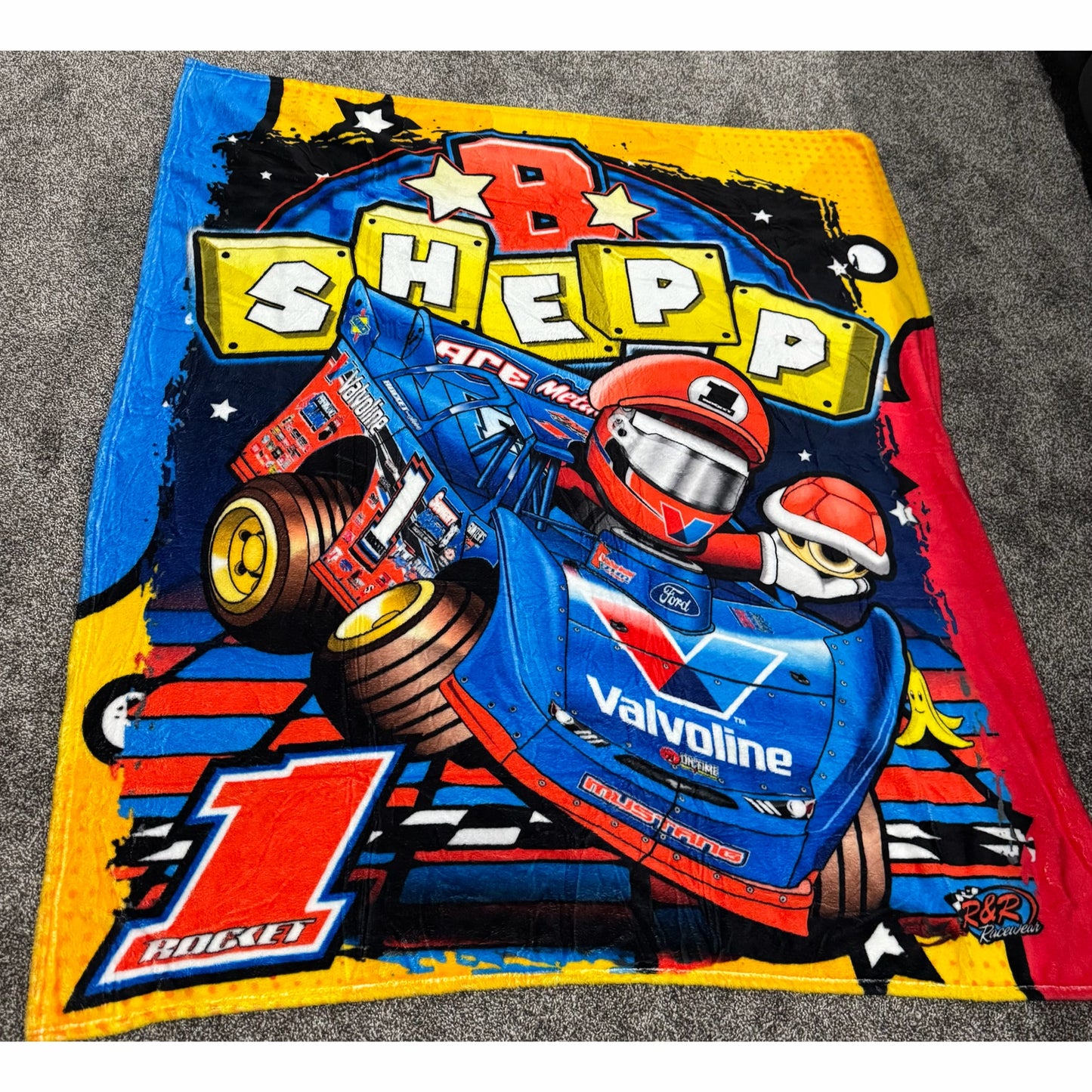 2026 - ROCKET1 x BSHEPP "SHELL SHOCKED" DOUBLE SIDED BLANKET