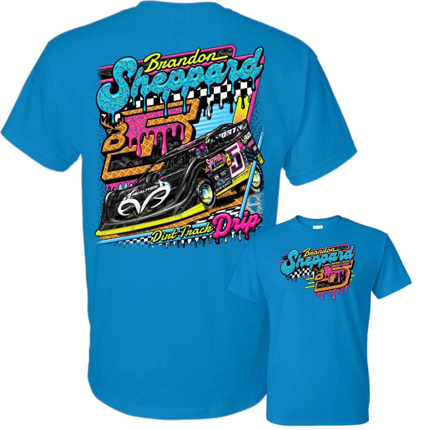 DOME 2025: *YOUTH SIZE* "DIRT TRACK DRIP" TEE