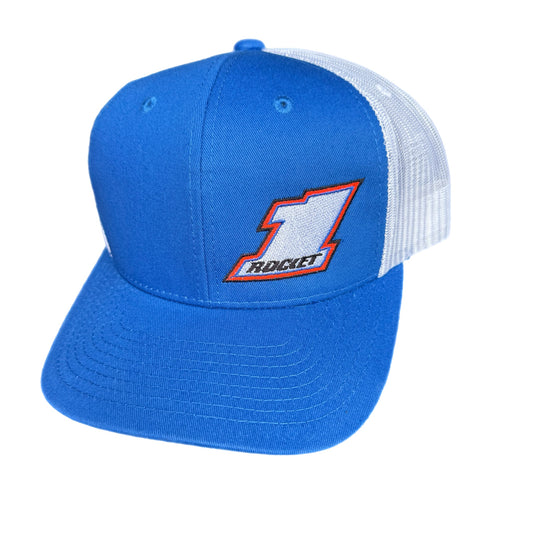 2025 - "BSHEPP X ROCKET1" BLUE/WHITE EMBROIDERED HAT
