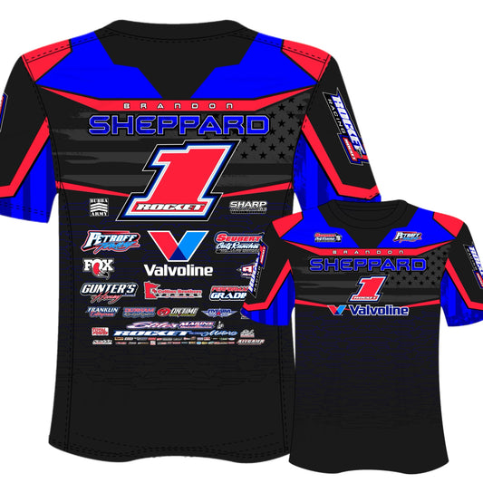 2025 - "ROCKET1 x BSHEPP" SUBLIMATION TEE