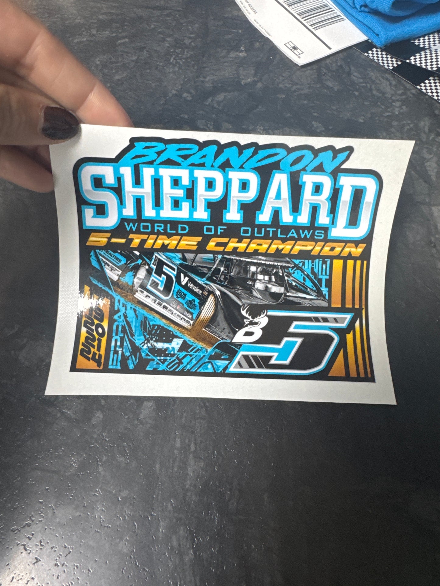 2025 - 5X CHAMP DECAL