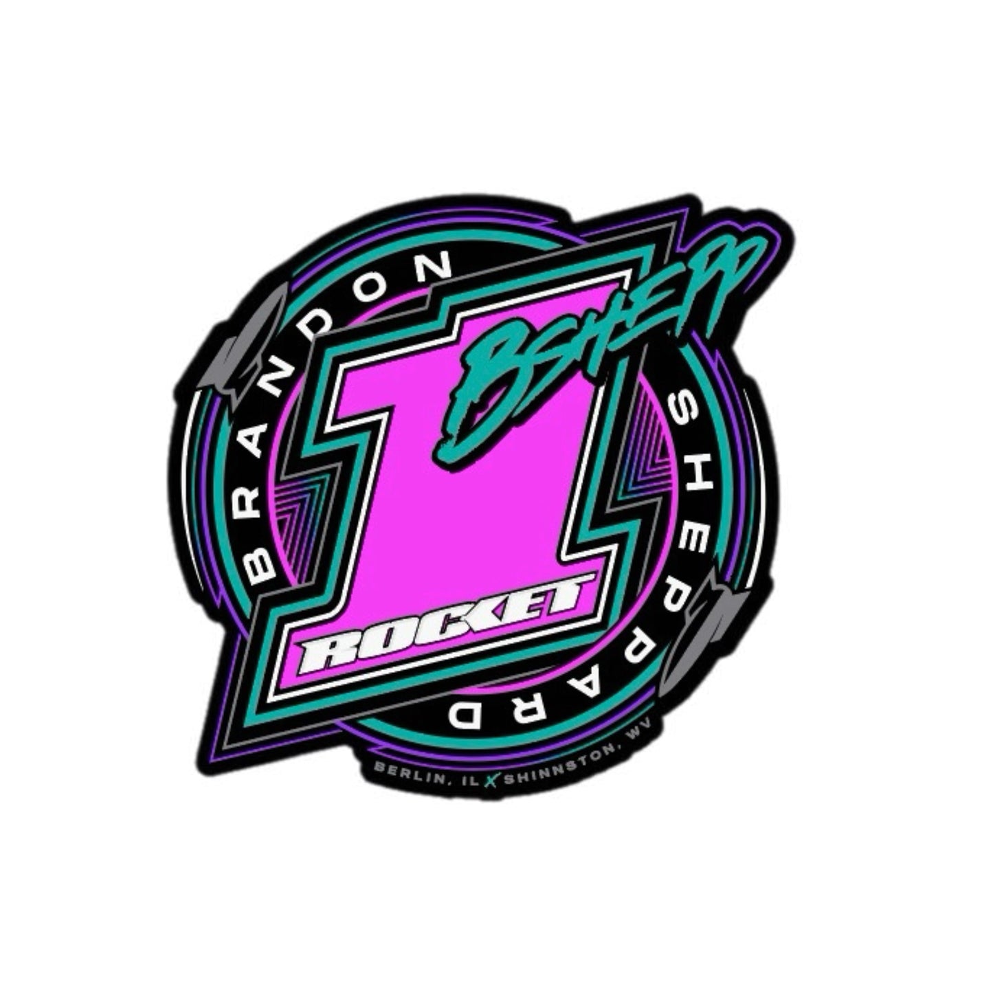 2025 - "PINK SHEPP X ROCKET1" DECAL