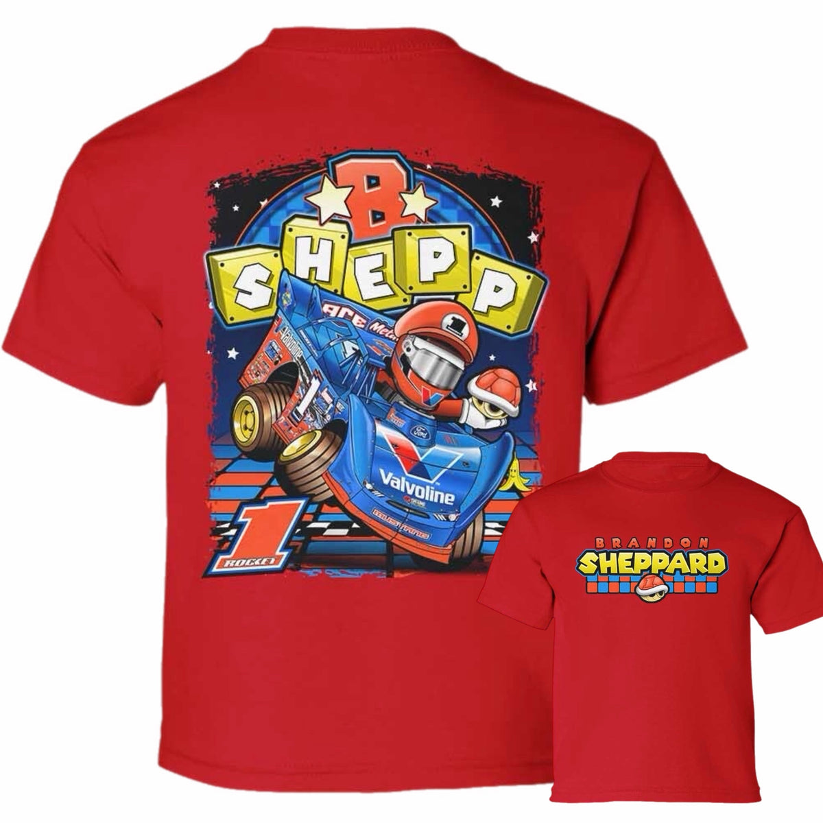 2026 - ROCKET1 x BSHEPP | INFANT, TODDLER, YOUTH | "SHELL SHOCKED" TEE