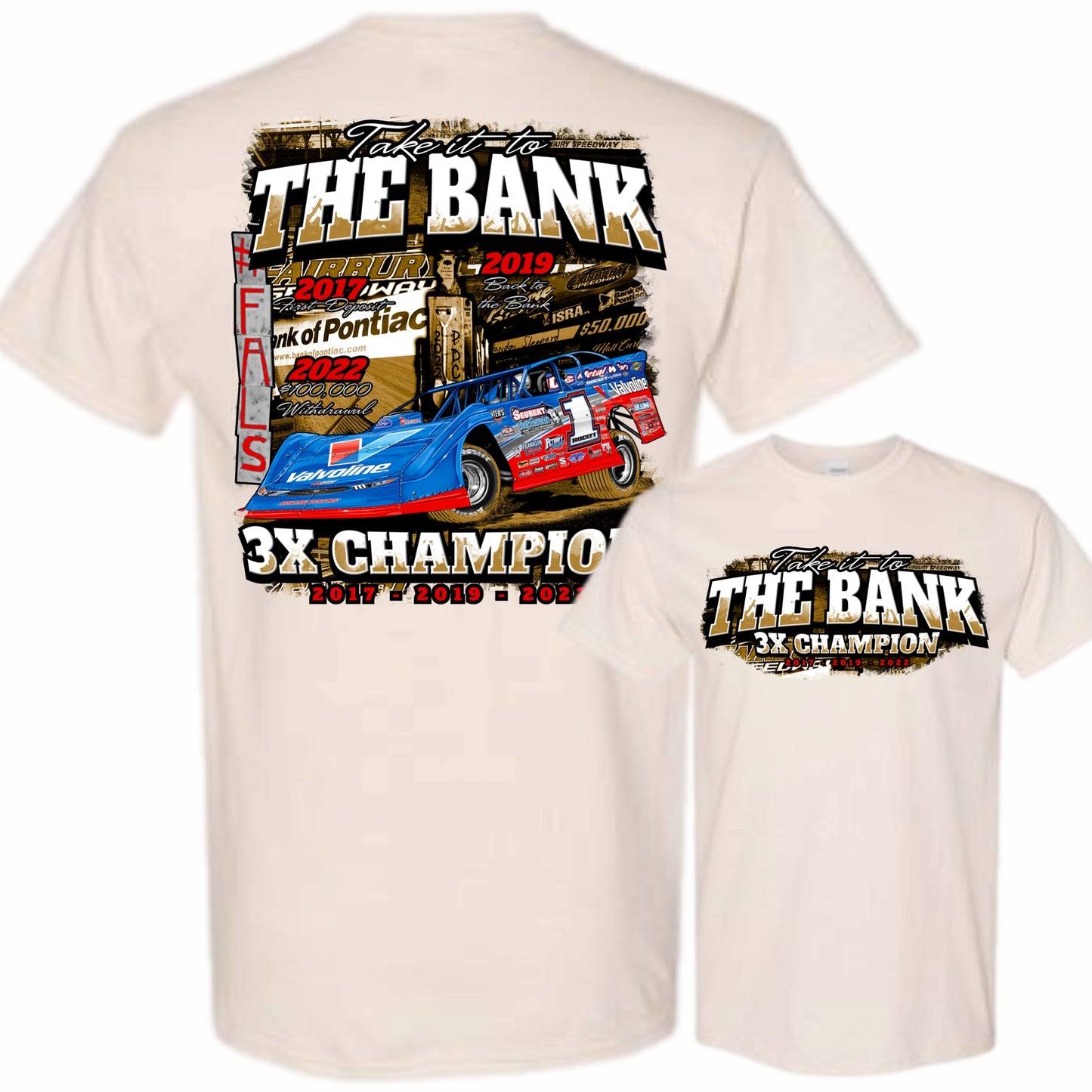 ** PRE-ORDER ** 2026 - "PDC: TAKE IT TO THE BANK" TEE (MULTIPLE COLORS)