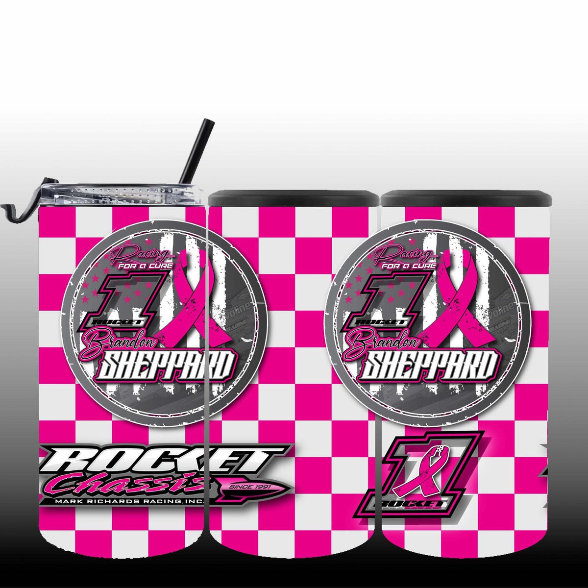 2026- "BSHEPP x ROCKET1 RACING FOR A CURE" 4N1 CAN COOLER