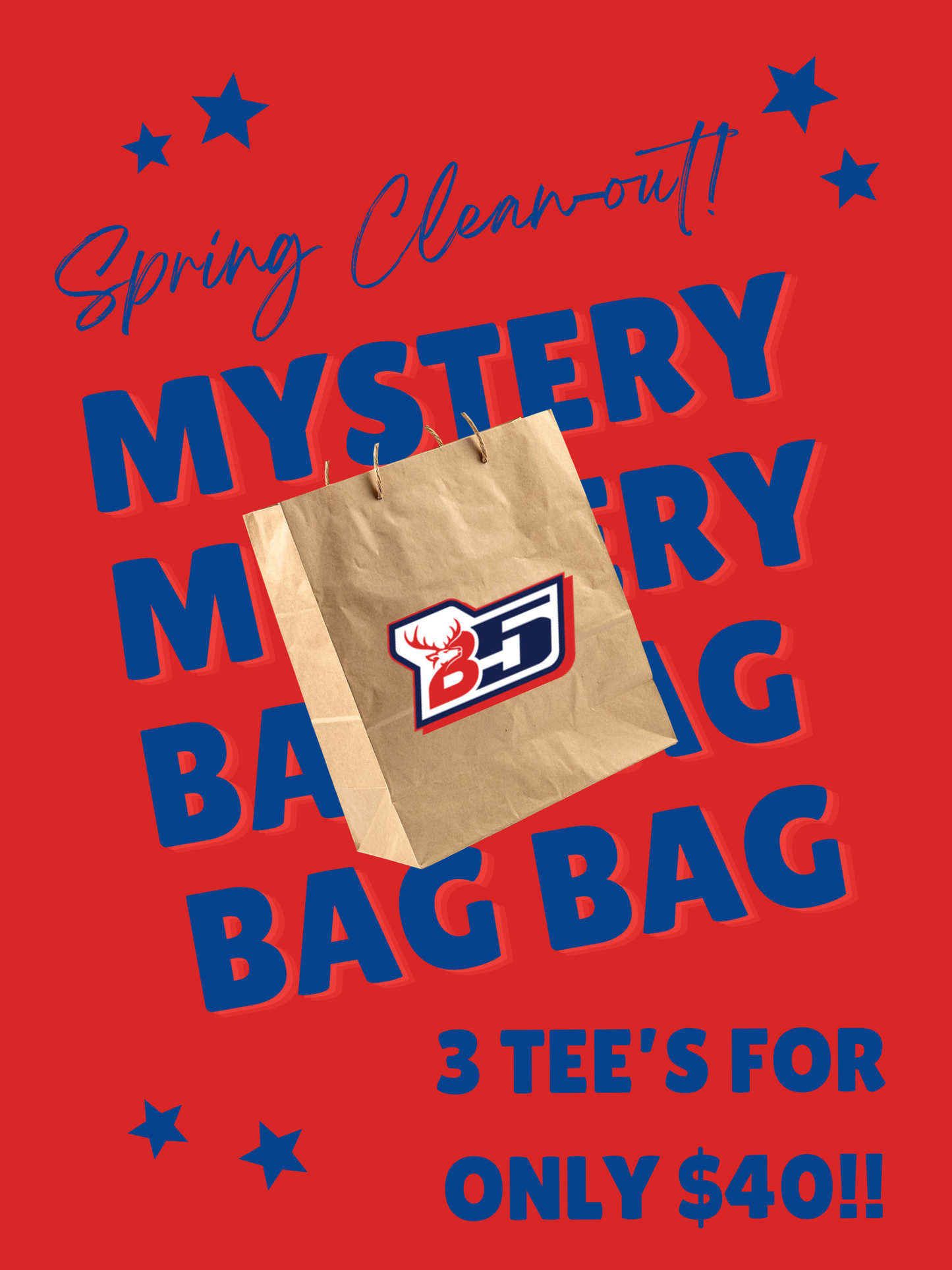 2026 - BSHEPP MYSTERY BAGS (3 TEE'S FOR ONLY $40!!)