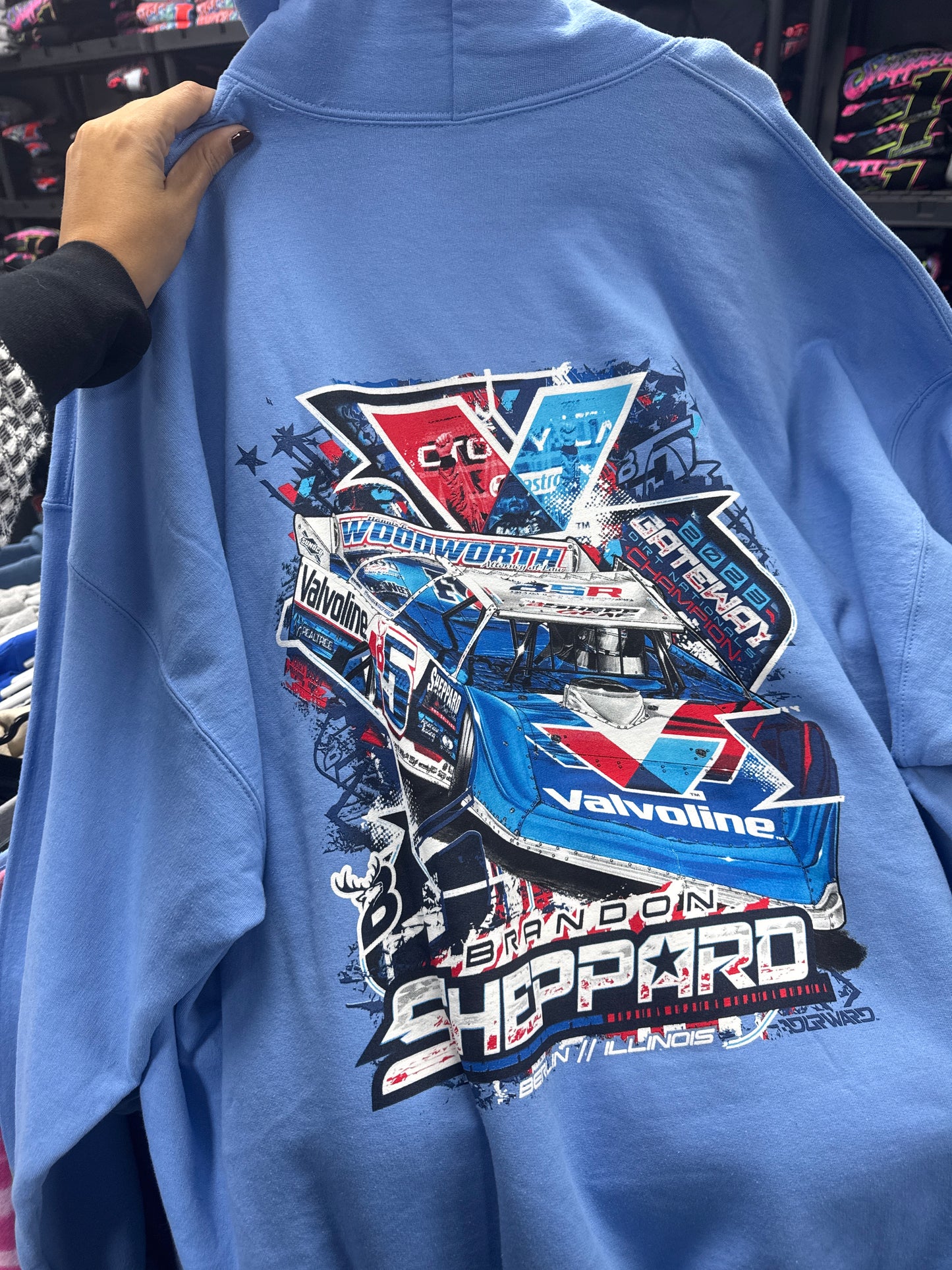 2025 - "BABY BLUE 2023 CHAMPION" HOODIE