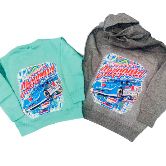 2025 - YOUTH "ROCKET1 x BSHEPP" GLOW CREWNECK & HOODIE
