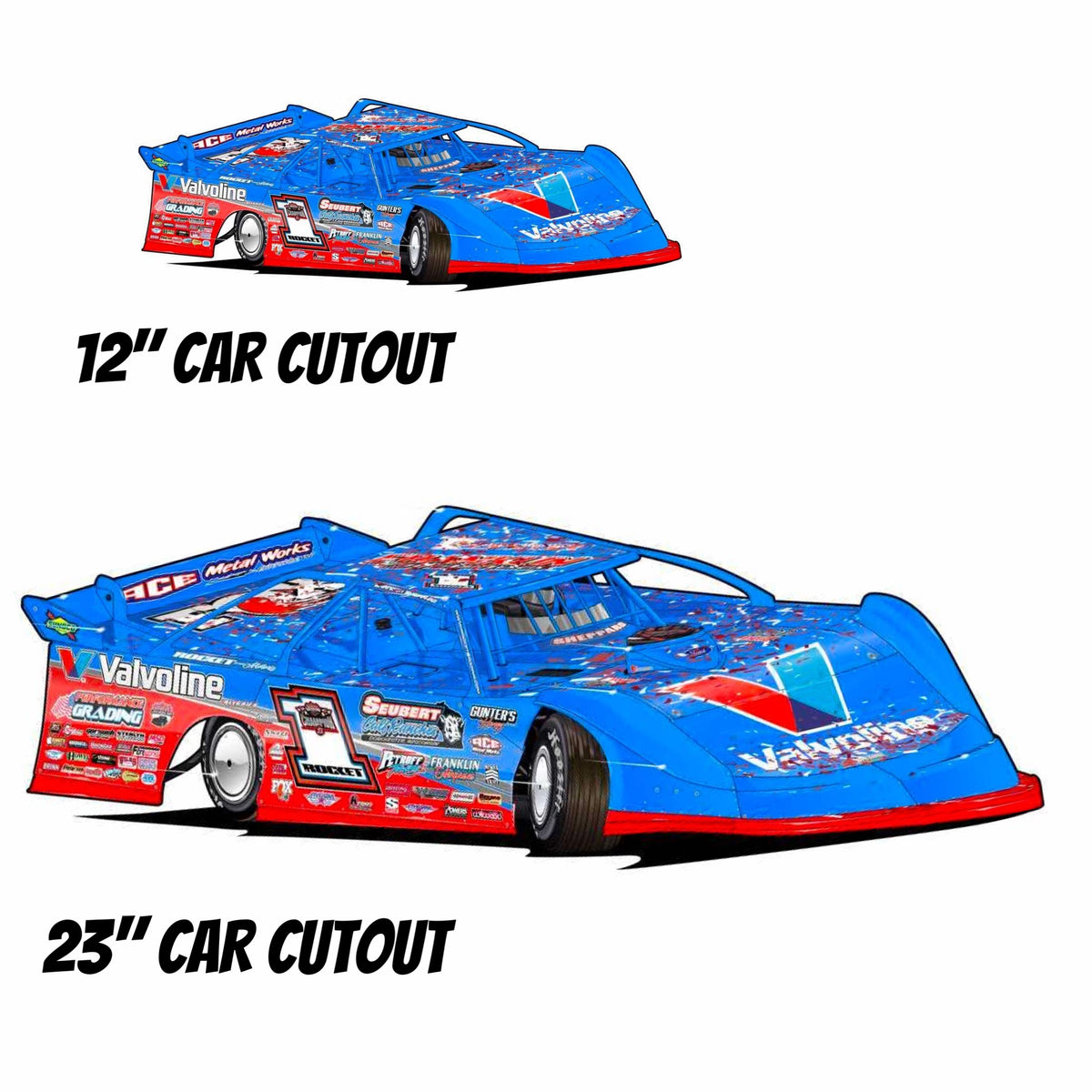***PRE-ORDER*** 2026 "LUCAS OIL CHAMPION" CAR CUTOUT