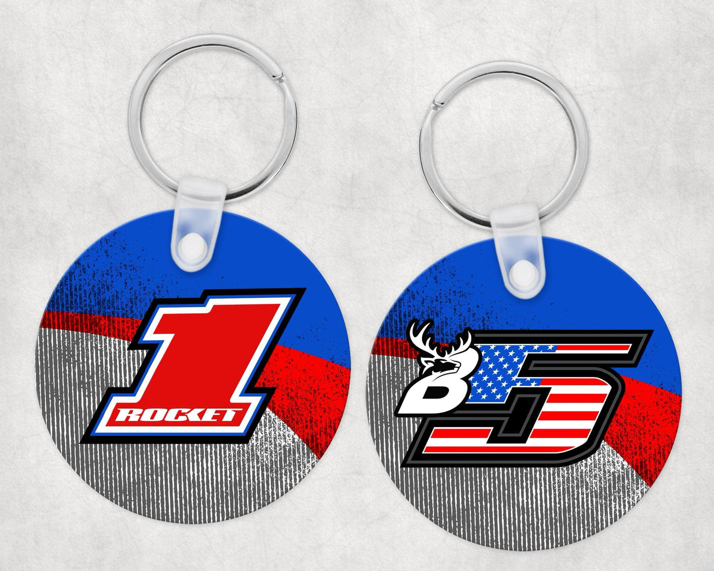 2025 - "ROCKET1 x BSHEPP B5" KEY CHAIN