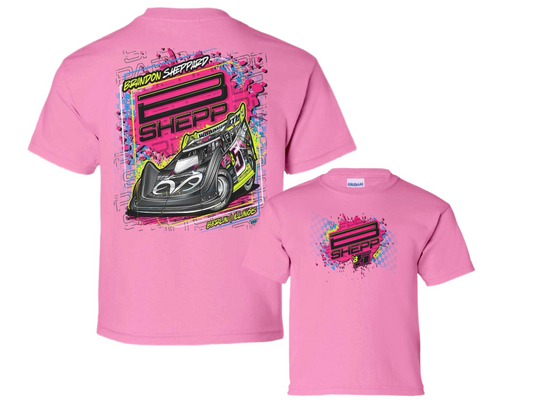 DOME 2025: *YOUTH SIZE* "NEON SPLASH" TEE (MULTIPLE COLORS).