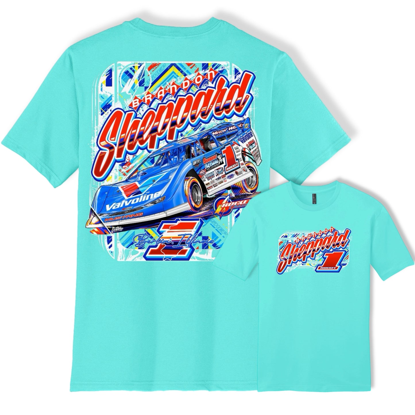 2025 - YOUTH "ROCKET1 x BSHEPP" GLOW TEE