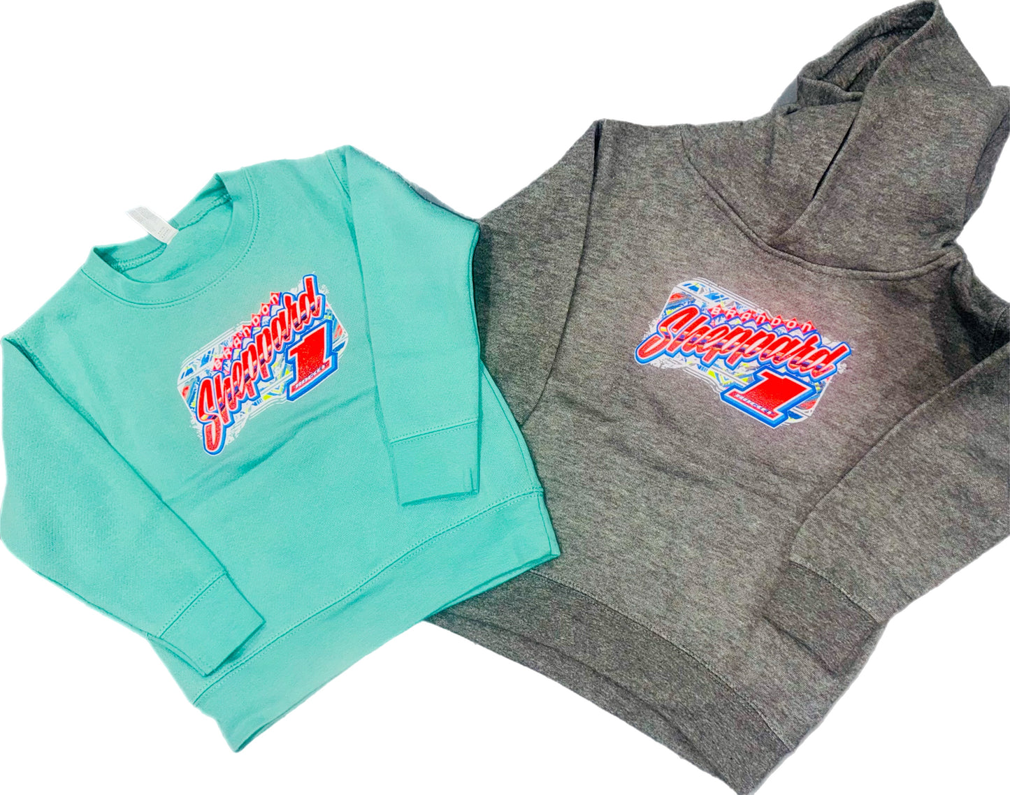 2025 -  YOUTH "ROCKET1 x BSHEPP"  GLOW CREWNECK & HOODIE