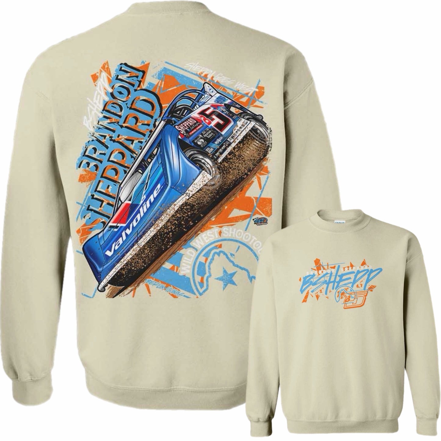 2026- B5 | "SHEPPY GOES WEST" CREWNECK (MULTI-COLORS) - STARTS SHIPPING 01/19.