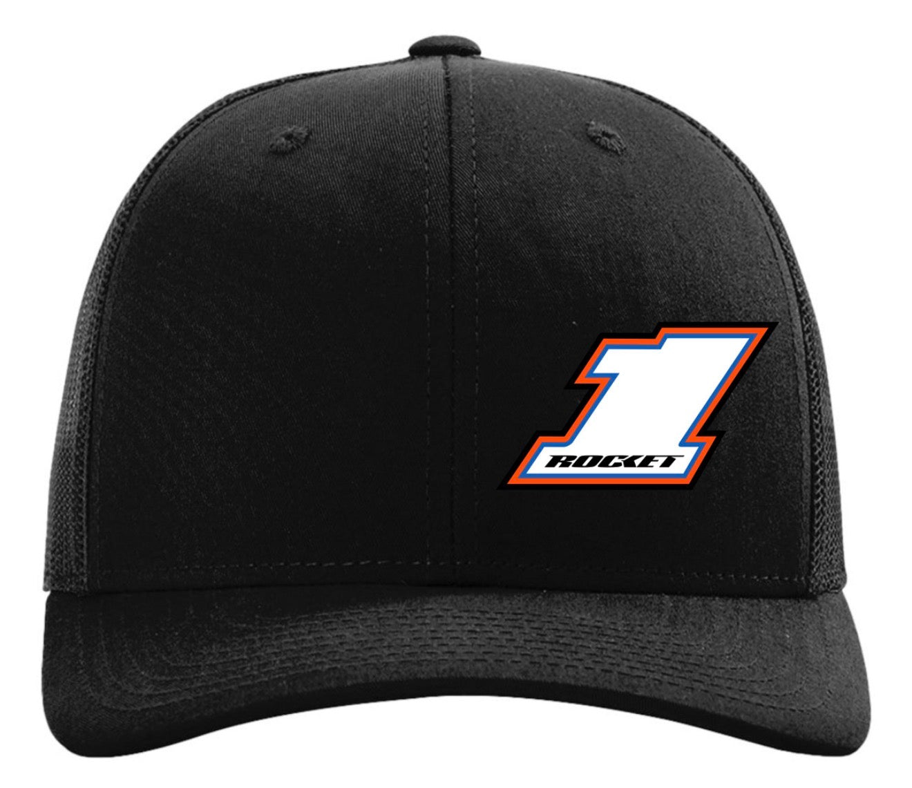 2026 - "BRANDON SHEPPARD x ROCKET1" BLACK EMBROIDERED RICHARDSON HAT
