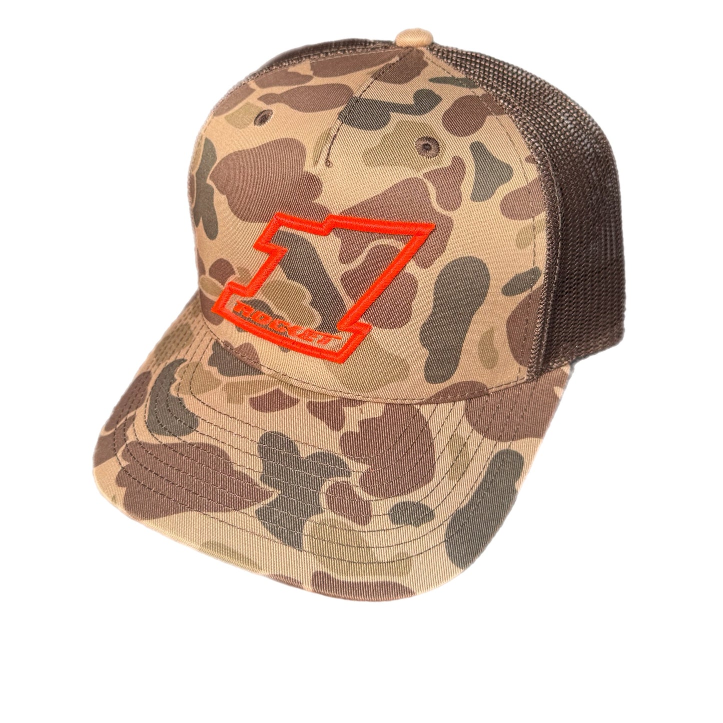 2025 - "BSHEPP X ROCKET1" CAMO / ORANGE HAT. *PRE-ORDER*