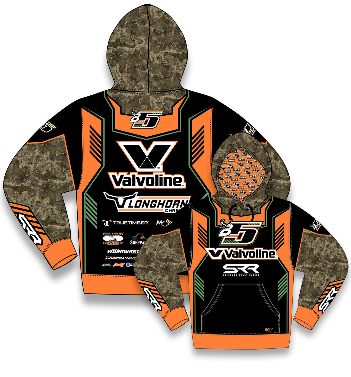 2023 BUCK FEVER DYE SUBLIMATION HOODIE