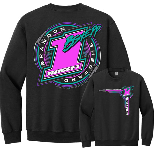 2025 - "ROCKET1 x BSHEPP" LIFESTYLE CREWNECK