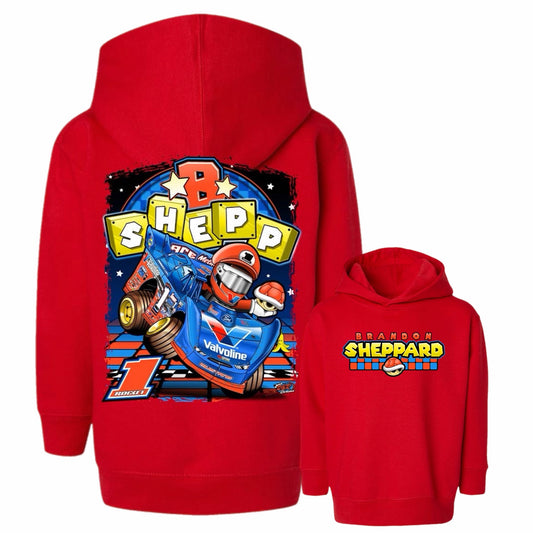 2026 - ROCKET1 x BSHEPP | INFANT, TODDLER, YOUTH | "SHELL SHOCKED" HOODIE
