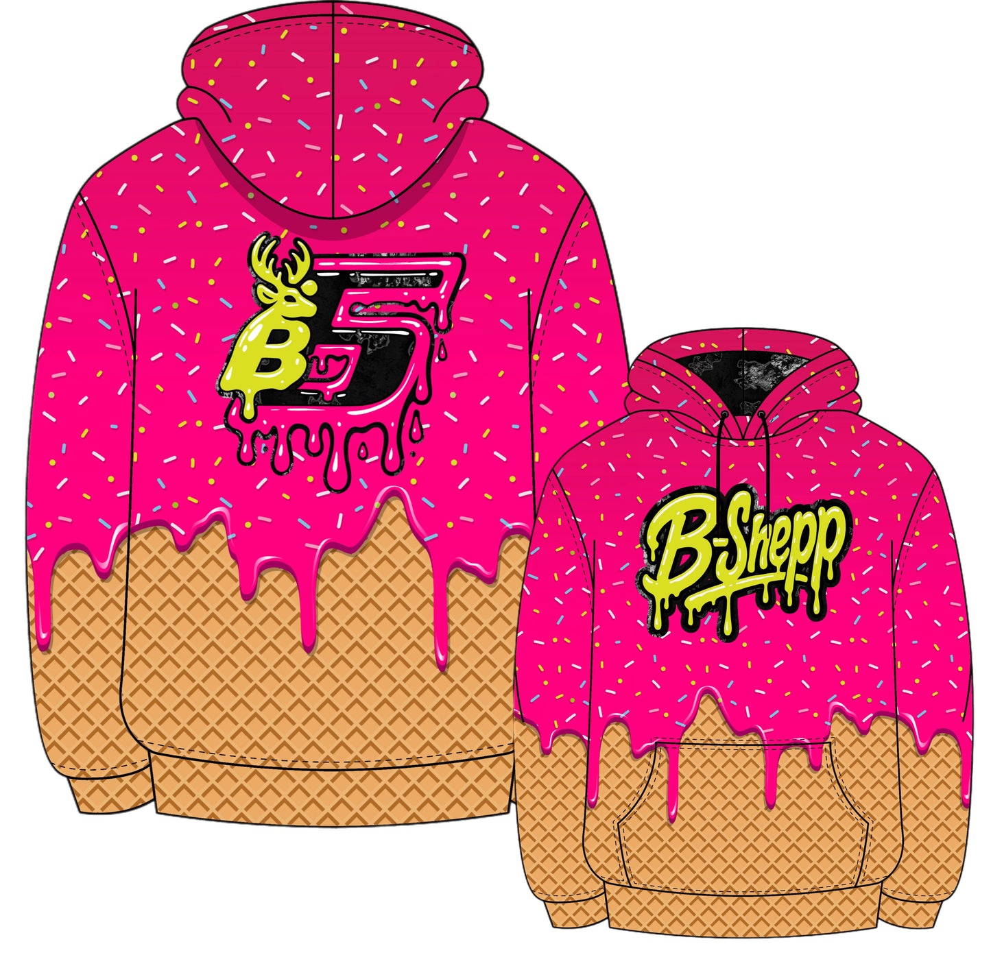 ** PRE-ORDER ** | DOME 2025: *YOUTH SIZE* "DIRT TRACK DRIP" SUBLIMATION HOODIE (EST. SHIP DATE 12/15)