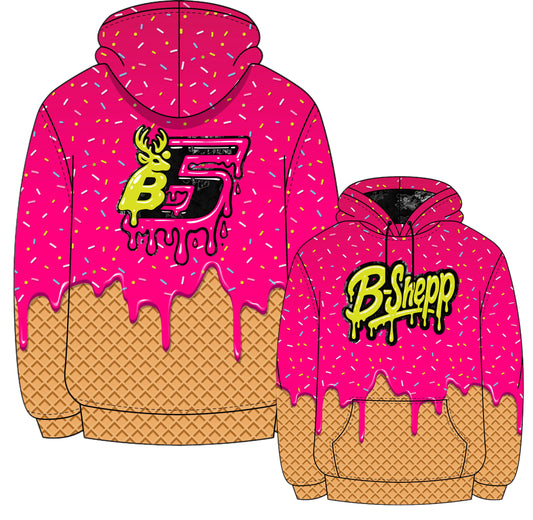 ** PRE-ORDER ** | DOME 2025: *YOUTH SIZE* "DIRT TRACK DRIP" SUBLIMATION HOODIE (EST. SHIP DATE 12/15)