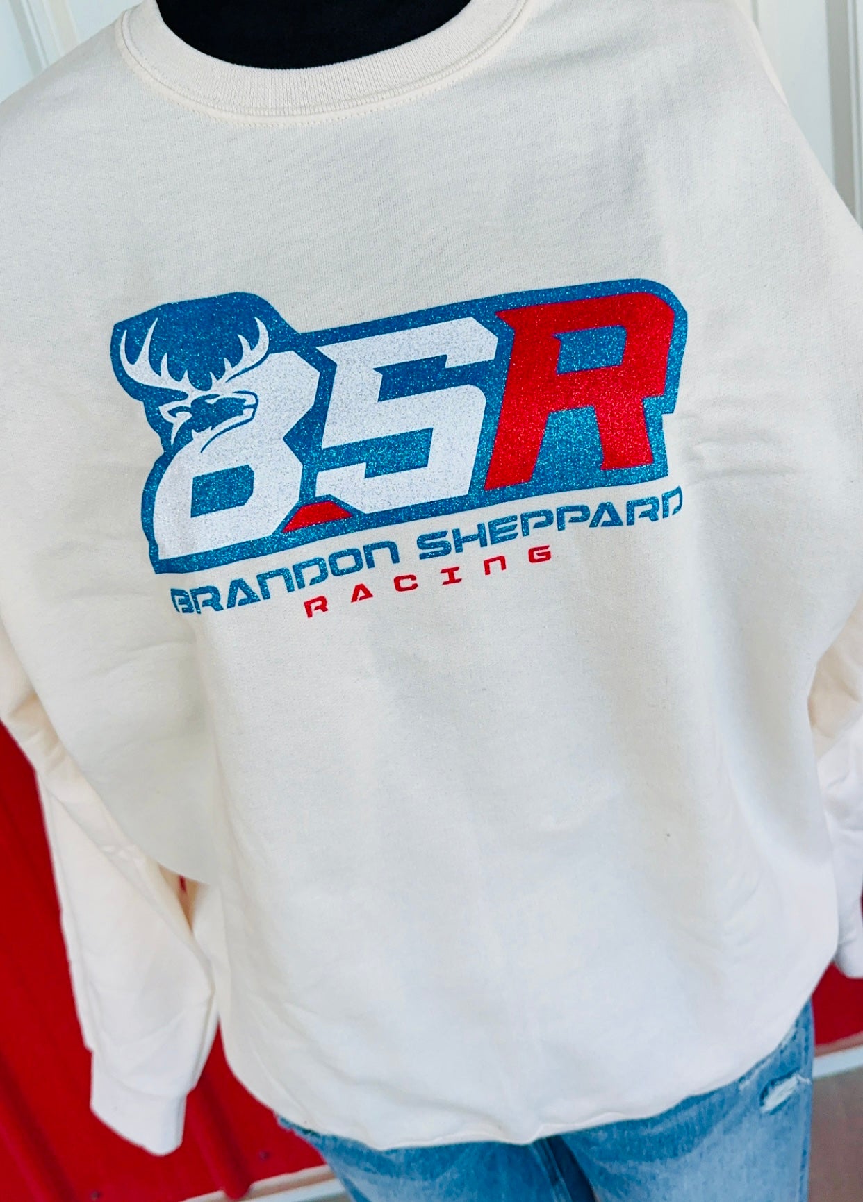 2025 - "BSR" GLITTER CREWNECK