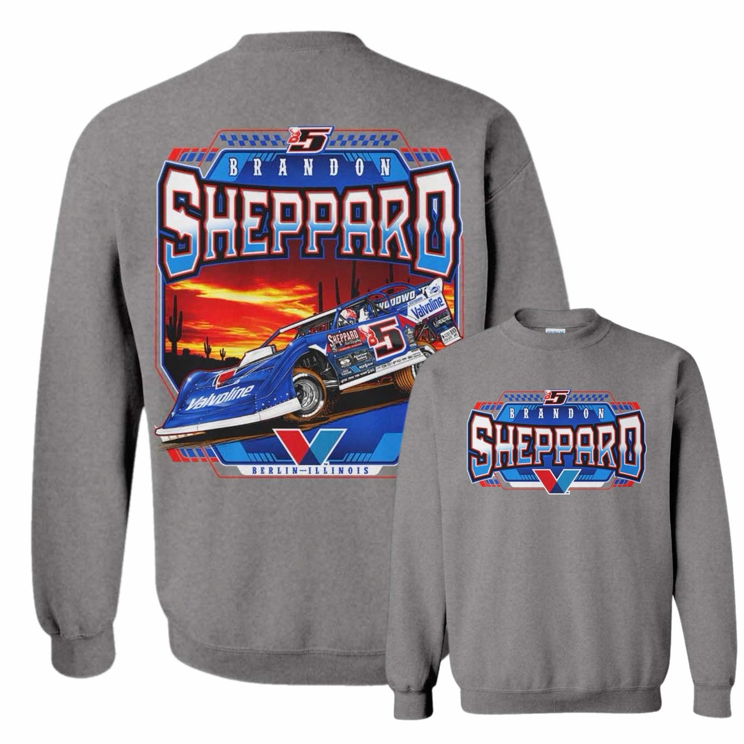 2026- B5 | "WILD WEST SHOOTOUT" CREWNECK (MULTI-COLORS) - STARTS SHIPPING 01/19.