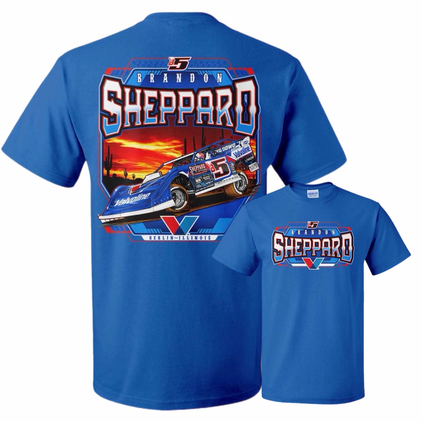 2026 - B5 | "WILD WEST SHOOTOUT" TEE (MULTI-COLORS) - STARTS SHIPPING 01/19.