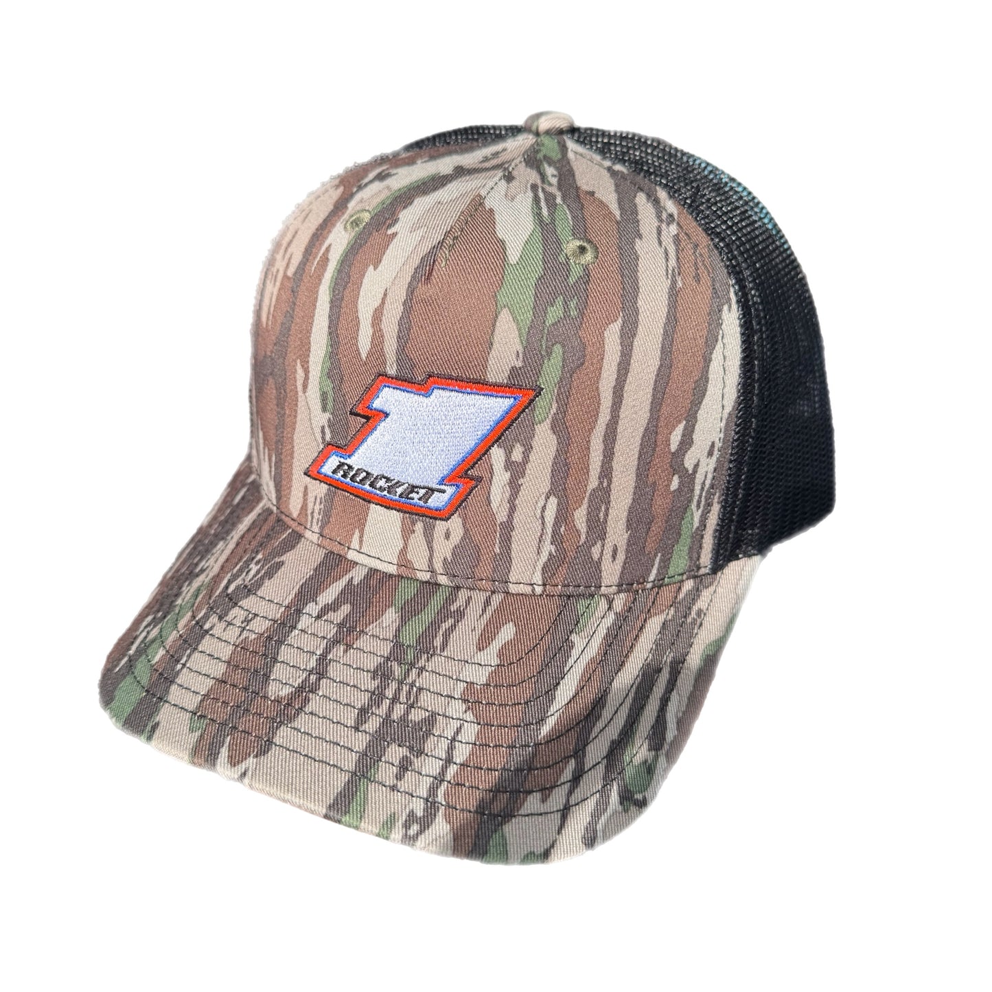2025 - "BSHEPP X ROCKET1" EMBROIDERED MIDDLE CAMO HAT