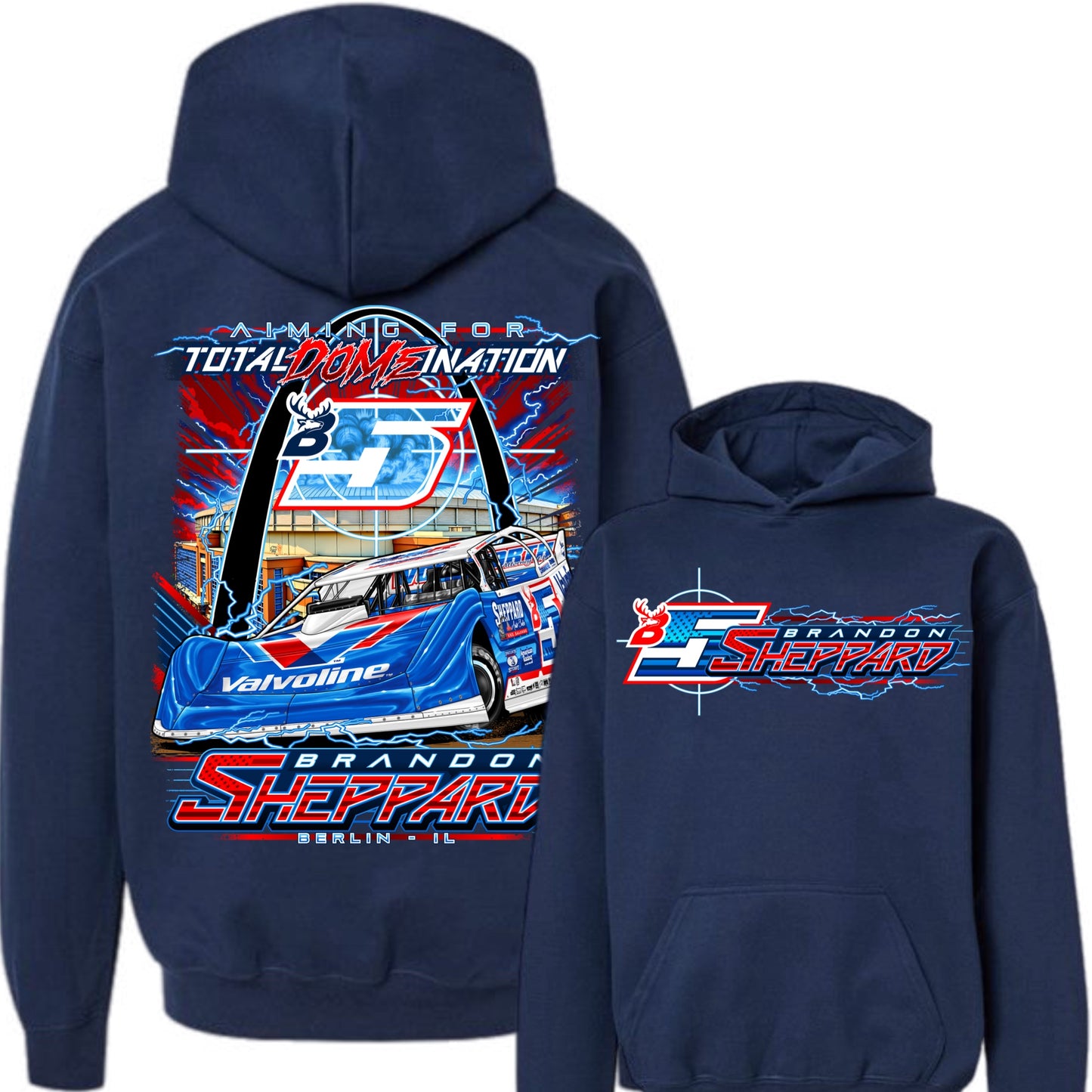 2025 - YOUTH "TOTAL DOMEINATION" HOODIE