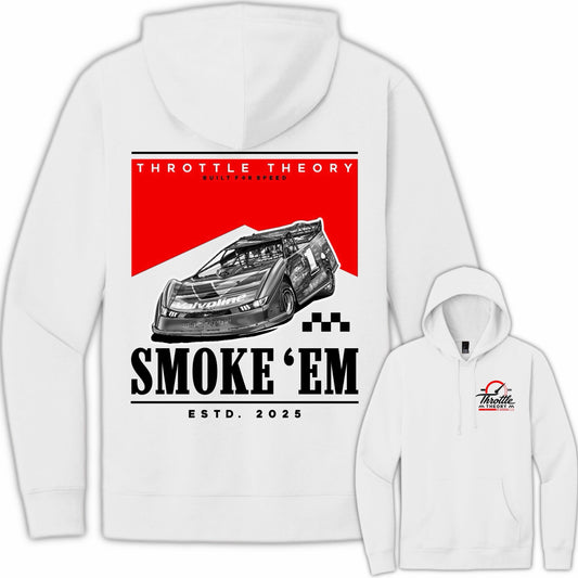2026 - THROTTLE THEORY x ROCKET1 "SMOKE EM'" HOODIE