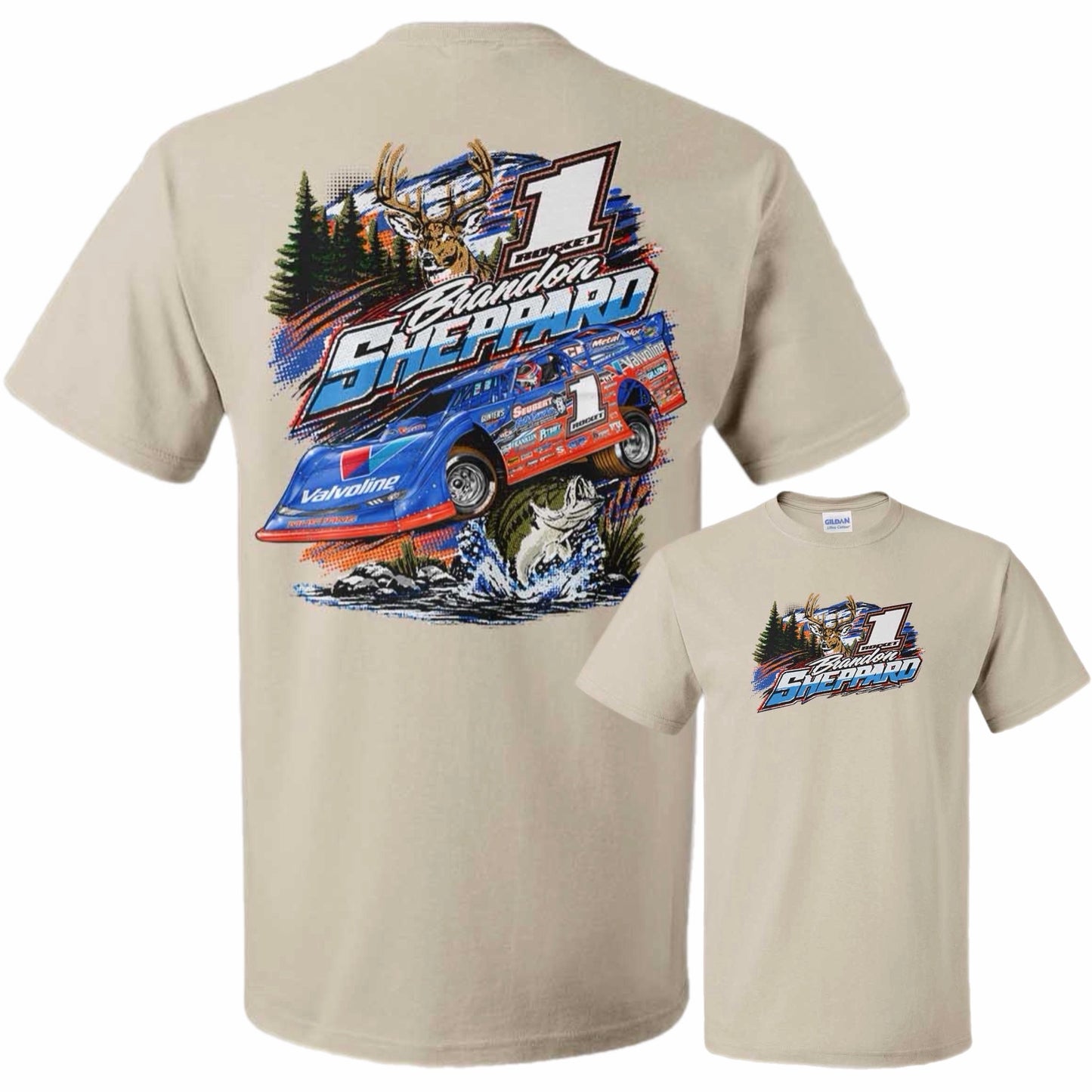 2026 - ROCKET1 x BSHEPP | "OUTDOORSMAN" TEE (MULTIPLE COLORS)