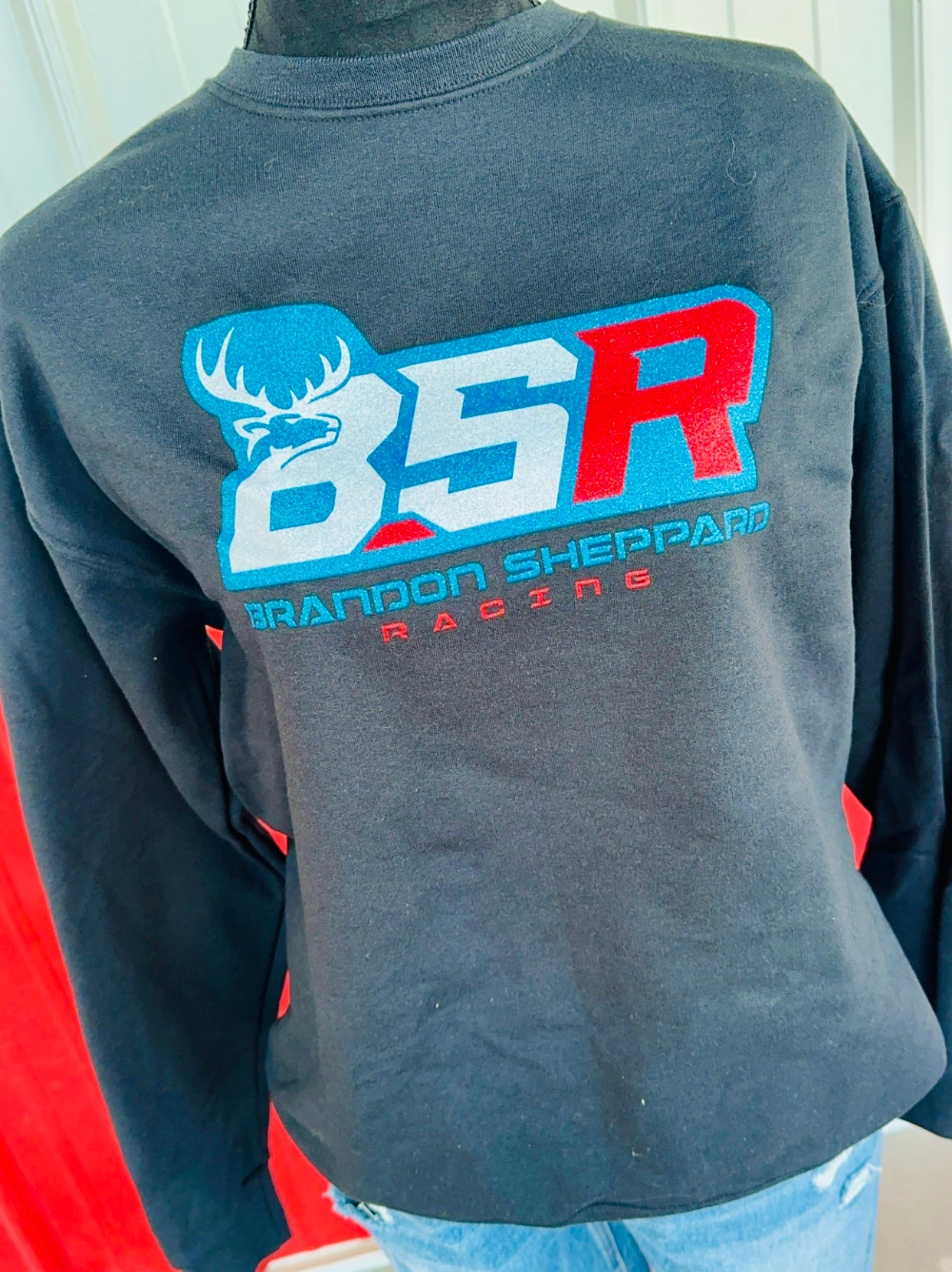 2025 - "BSR" GLITTER CREWNECK