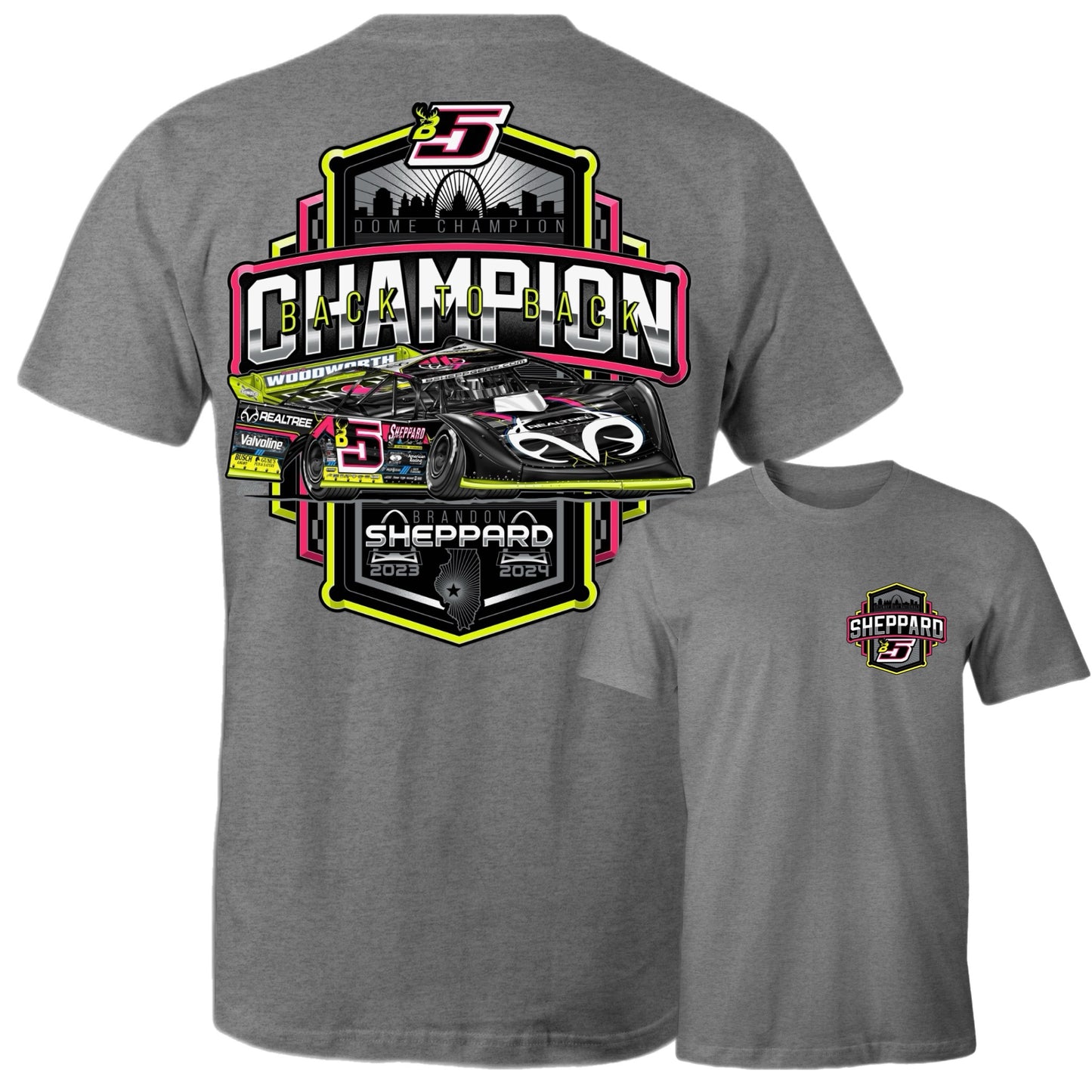 DOME 2025: "BACK TO BACK DOME CHAMP" TEE