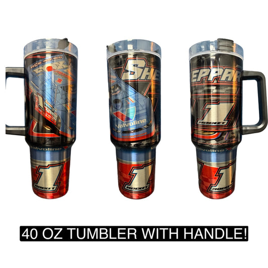 2025 - "ROCKET1 x BSHEPP" 40 OZ CUP W/ HANDLE.