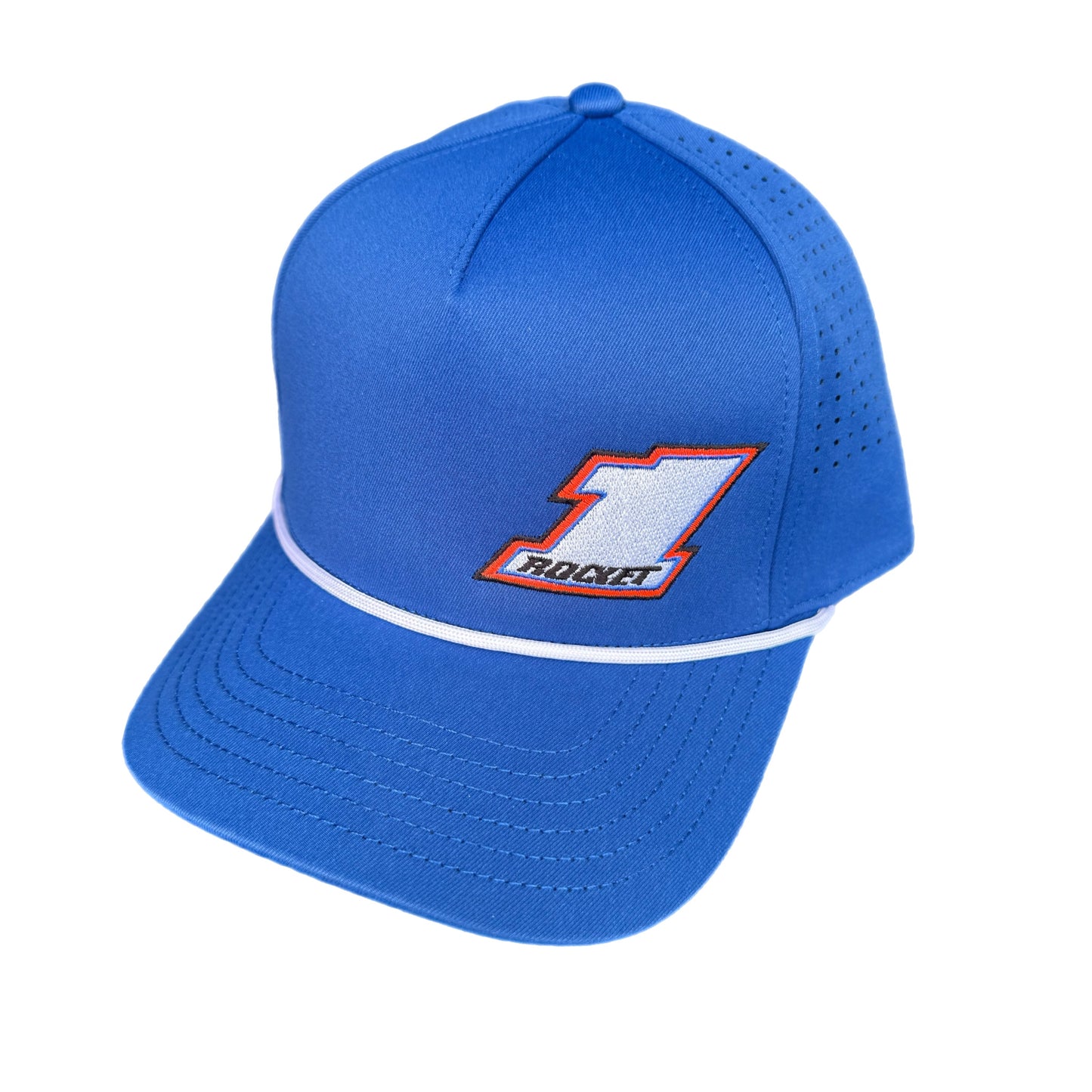 2025 - "BSHEPP X ROCKET1" BLUE EMBROIDERED ROPE HAT