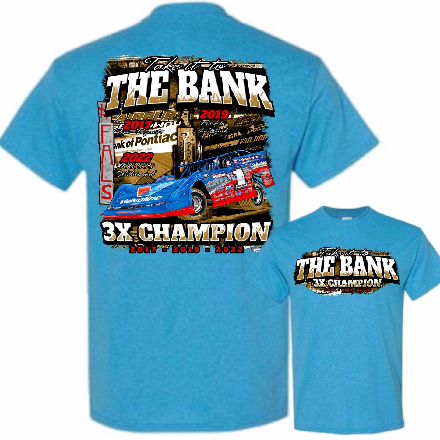 ** PRE-ORDER ** 2026 - "PDC: TAKE IT TO THE BANK" TEE (MULTIPLE COLORS)