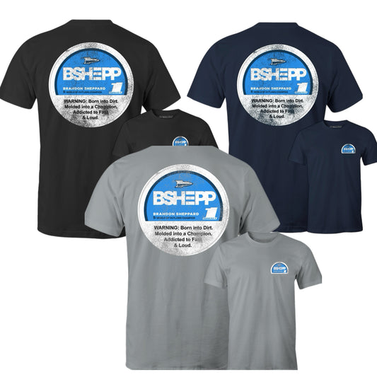 *PRE-ORDER* 2025 - "ROCKET1 x BSHEPP" ZYN LIFESTYLE TEE (SHIP DATE: 04/09)