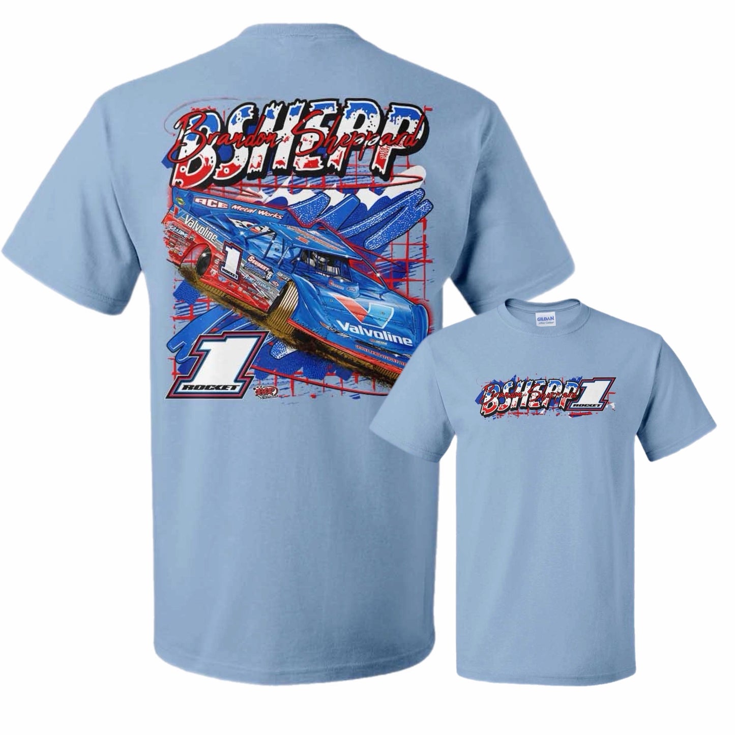 2026 - ROCKET1 x BSHEPP | "CHAOS" TEE (MULTIPLE COLORS)