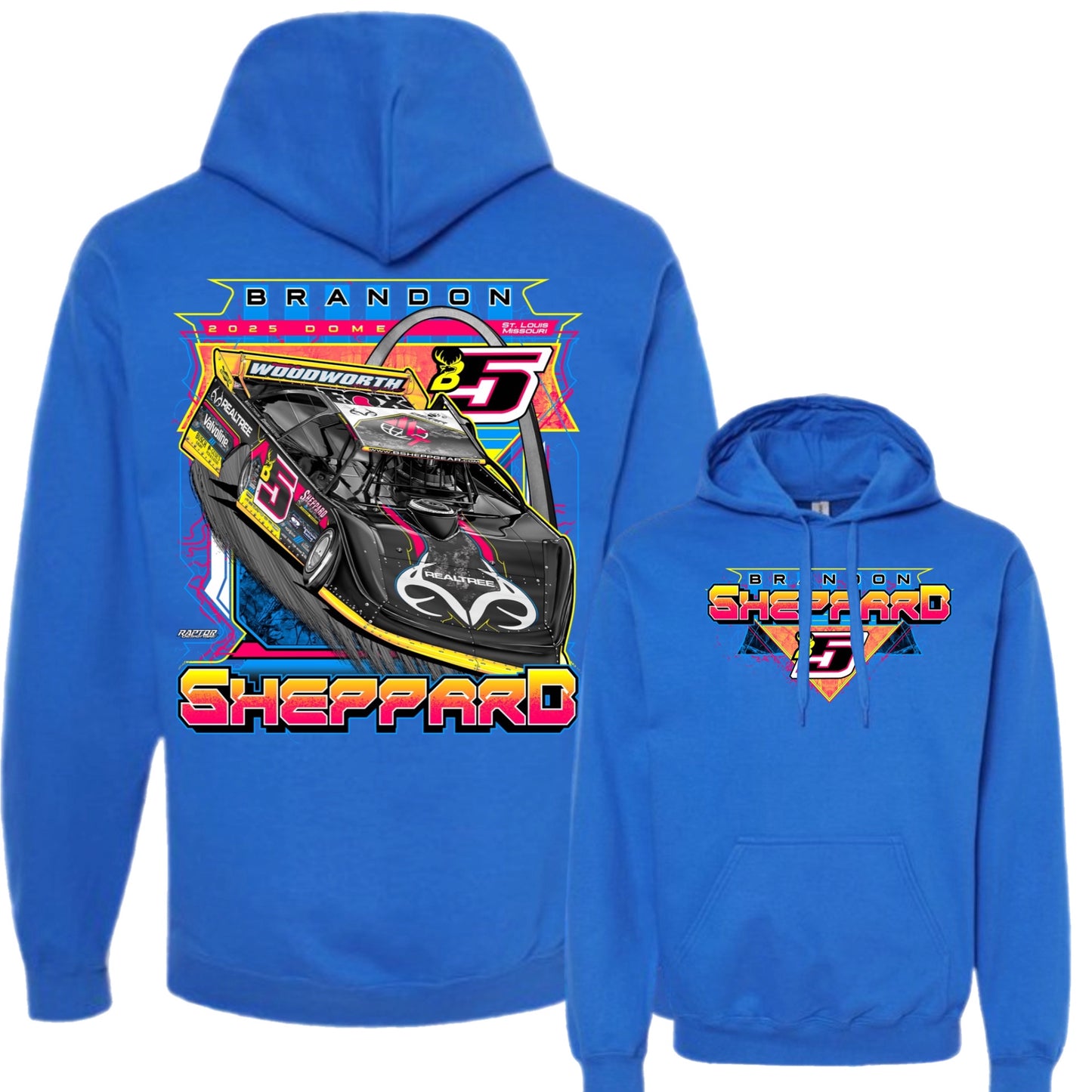 DOME 2025: "NEON DOME DOMINATOR" HOODIE