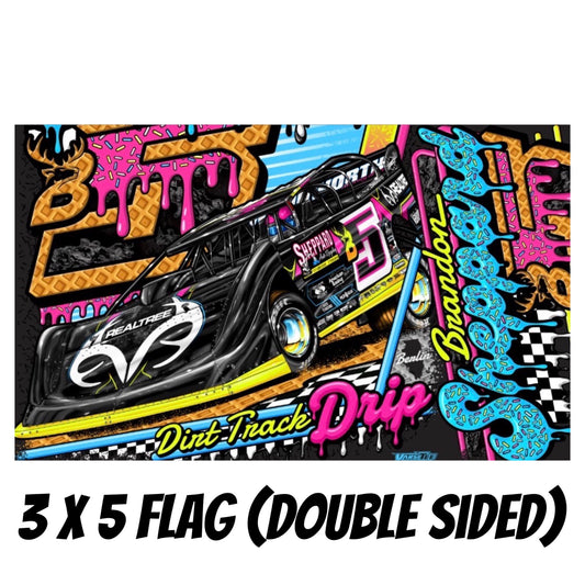 ** PRE-ORDER ** | DOME 2025: "B5" DOUBLE SIDED FLAG