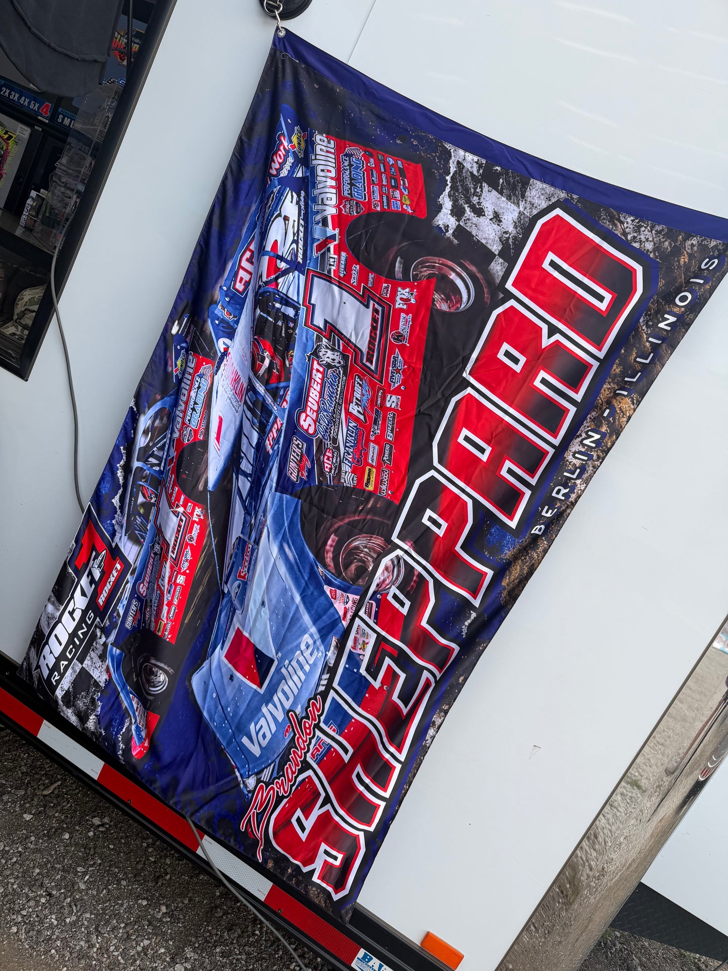 2026 - "BSHEPP x ROCKET1" DOUBLE SIDED FLAG