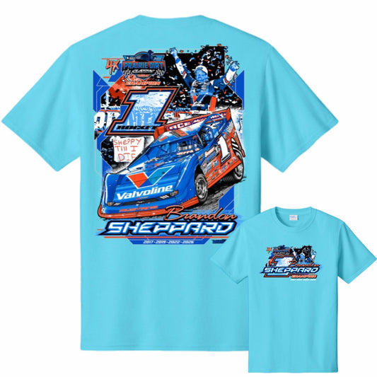 ** PRE-ORDER ** 2026 - "PDC: 4X-TIME CHAMPION" TEE (MULTIPLE COLORS)