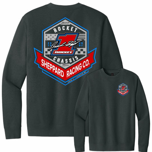 2026 - ROCKET1 x BSHEPP "FLAG" LIFESTYLE CREWNECK