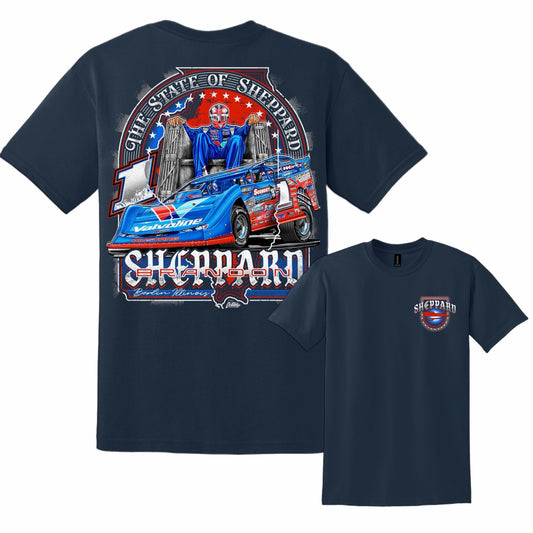 2026 - ROCKET1 x BSHEPP | "STATE OF SHEPPARD" TEE